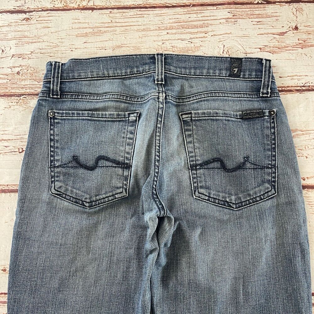 7 For all Mankind Givenevere Jeans Size 28W‎ 30L Women's - Picture 7 of 11